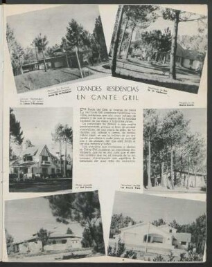 Grandes residencias en Cante Gril