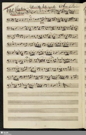645. Cavatina: Ritrosette belle ingrate / Boroni, A.