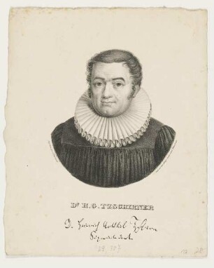 Bildnis des H.G. Tzschirner