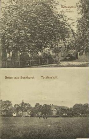 Gruss aus Bockhorst. Totalansicht.