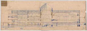 Thiersch, Friedrich von; Wiesbaden; Kurhaus - Längsschnitt