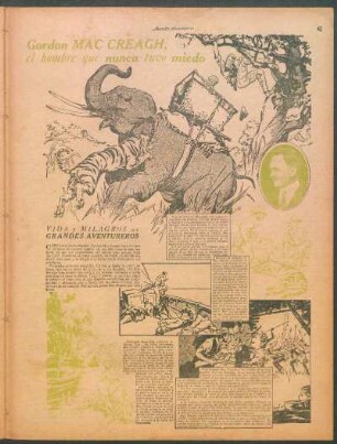 Gordon Mac Creagh, el hombre que nunca tuvo miedo : Vida y milagros de grandes aventureros