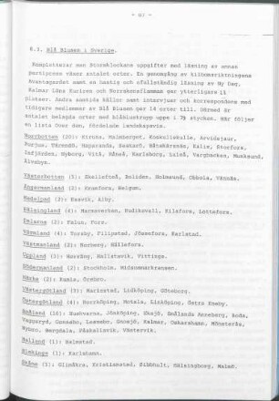 8.3. Blå Blusen i Sverige.