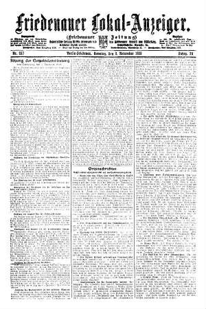 Nr. 257, 09.11.1919