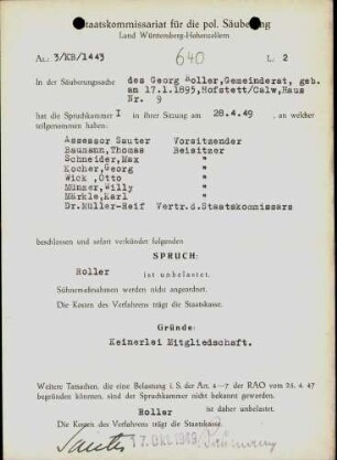 Roller, Georg