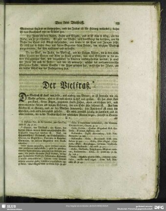 Der Vielfraß*