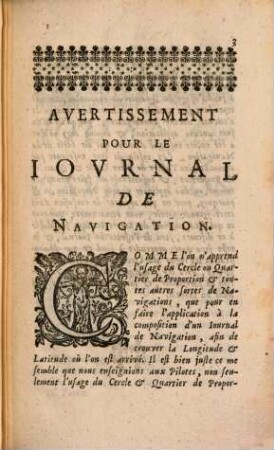 Journal de navigation