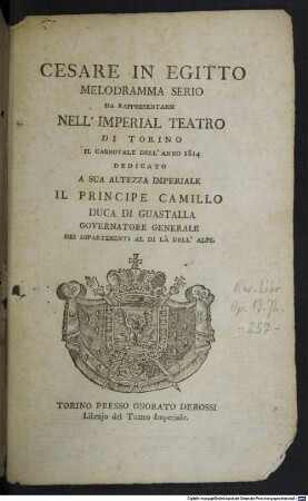 Cesare in Egitto