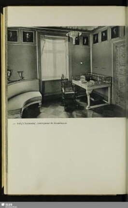 Schloß Charlottenhof, Arbeitszimmer der Kronprinzessin