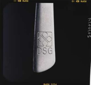 Besteck von Mitropamit Gravur "DSG", Detailansicht