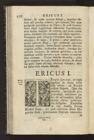 ERICUS I.