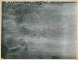 Foto des Geländes südlich von Craonnelle (Luftbild)