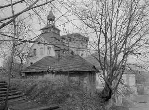 Anbau an der SW-Ecke des Neuen Schlosses