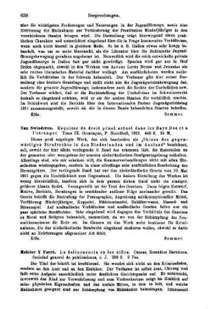 638-639, Melcior Y Farré. La delincuencia en los niños.