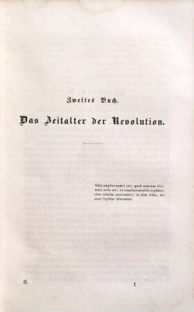 Geschichte der Romantik in dem Zeitalter der Reformation und der Revolution : Studien zur Philosophie der Geschichte, 2. (1848). - 506 S.