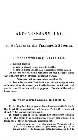 Aufgabensammlung.