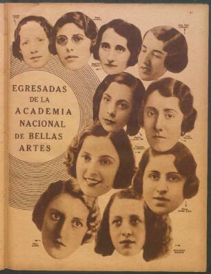 Egresadas de la Academia Nacional de Bellas Artes [Fotografías]
