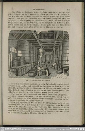 Niederlagsraum in einer Essigfabrik