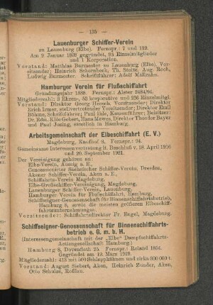 Arbeitsgemeinschaft der Elbeschiffahrt (E. V.)