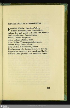 Beschleunigter Personenzug