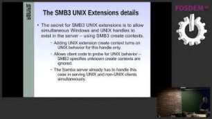 SMB3 UNIX Extensions: Where we are, what remains to be done.