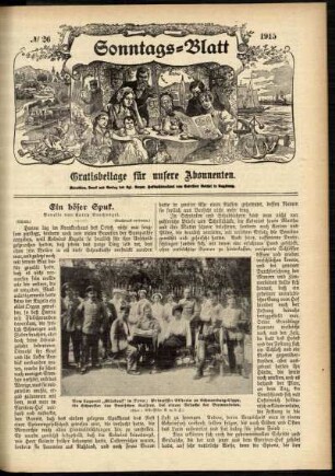 Ausgabe vom Sonntag, den 27. Juni 1915.
