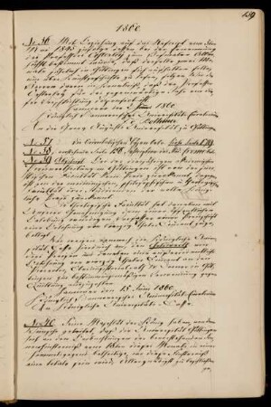 Abordnung des Observators Klinkerfues nach Spanien zur Beobachtung der totalen Sonnenfinsternis am 18. Juli 1860