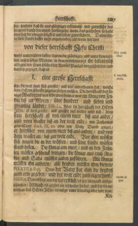 I. eine große Herrschafft