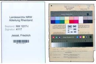 Entnazifizierung Friedrich Jessat , geb. 14.12.1885 (Maschinenmeister)