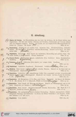 II. Abteilung (Nr. 483-756)