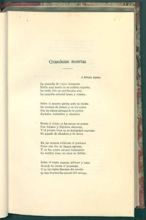 Grandezas muertas