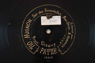 Mignon : Duo des Hirondelles / [Ambroise Thomas]