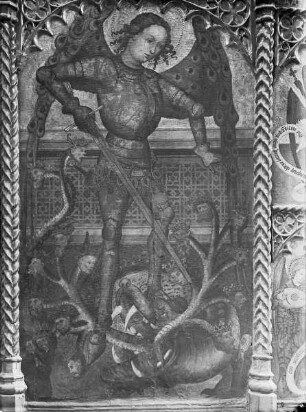 Katalanischer Altar — Heiliger Michael