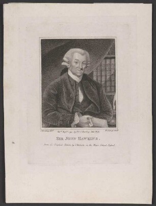 Porträt John Hawkins (1719-1789)