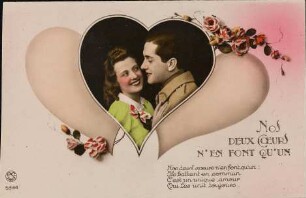 Nos deux cœurs n'en font qu'un