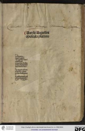 Opuscula