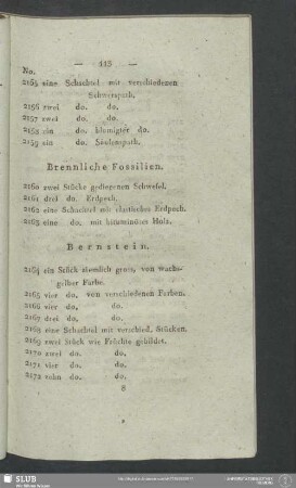 Brennliche Fossilien