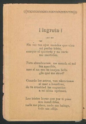 ¡Ingrata!