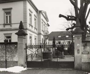 Toranlage : Toranlage und Villa Krüger (um 1880)