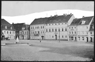 Königsbrück. Markt mit Amtsgericht