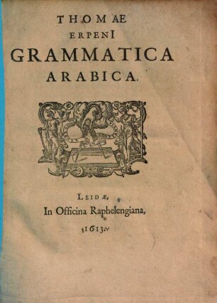 Grammatica arabica