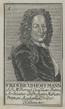 Bildnis des Fridericus Hoffmann