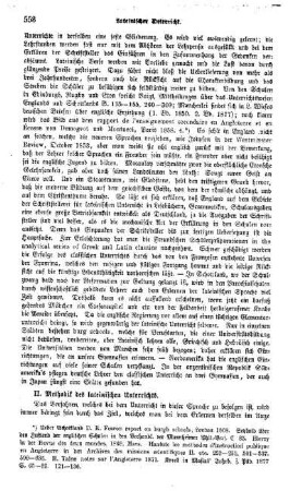 Lateinischer Unterricht : (II.) Methodik des lateinischen Unterrichts