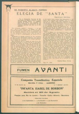 Elegia de "Santa"