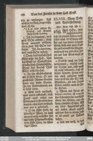 XLVIII. Vom Tode und Auferstehung.