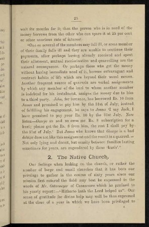 25-57, 2. The native church