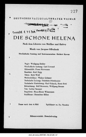 Die schöne Helena
