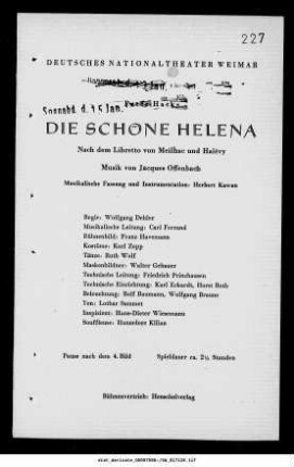 Die schöne Helena