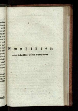 Amphibien.