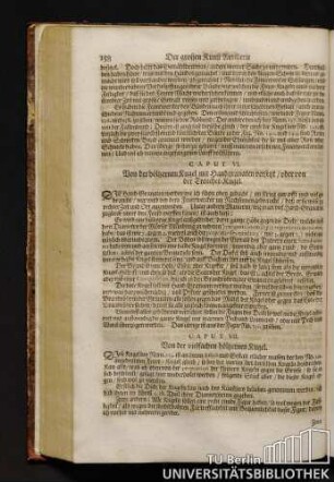 Caput VII. Von der vielfachen hölzernen Kugel.
